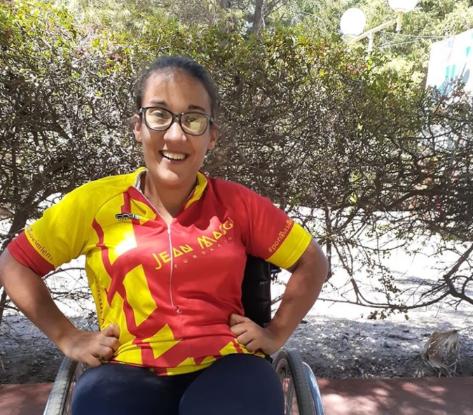 La tunuyanina Mili Sánchez fue parte de la final de la 44° Vuelta Ciclista de Mendoza