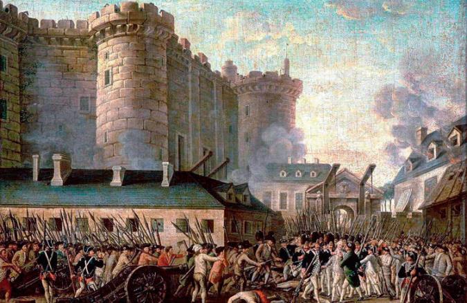 Toma de la Bastilla, revolucion Francesa