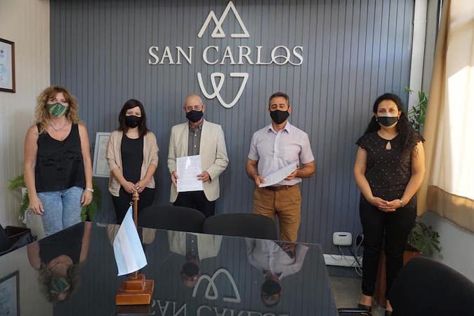 Estudiantes de Turismo del IES 9-009 realizarán prácticas en un informador turístico de San Carlos