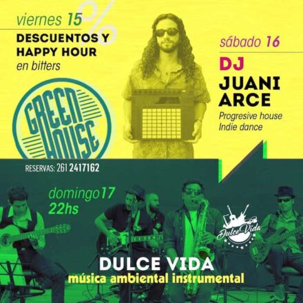 GreenHouseAmericanBarshowsfinde Diario El Cuco Digital todas las noticias del Valle de Uco Green-House-American-Bar-shows-finde