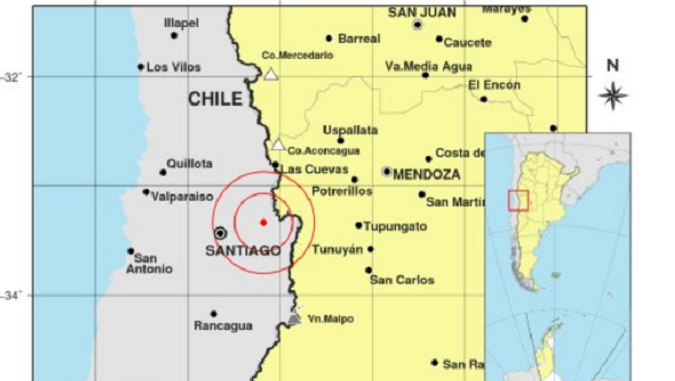 Tembló fuerte en Chile y se sintió en el Valle de Uco ¿lo sentiste?