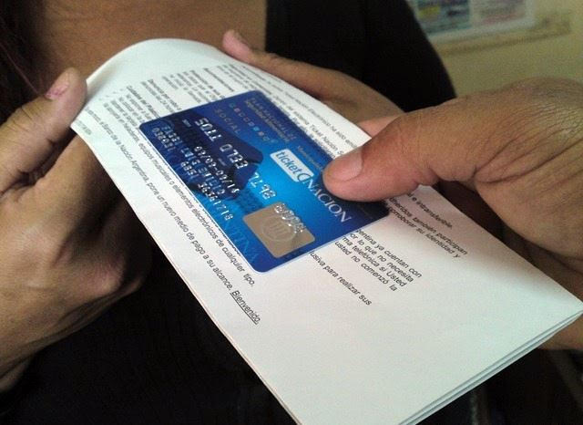 Acreditación de tarjeta ticket y nutrifamilia