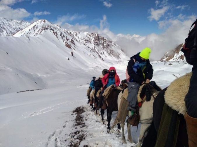 Rescataron a 20 personas más que estaban varadas por el temporal en el Manzano