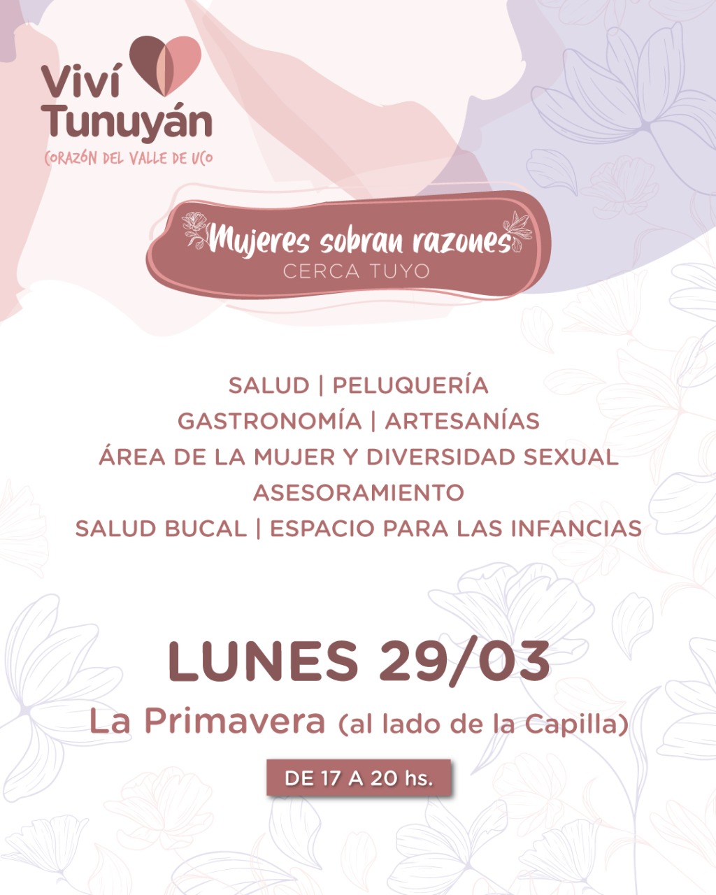 MujeresSobraRazones Diario El Cuco Digital todas las noticias del Valle de Uco Mujeres-Sobra-Razones