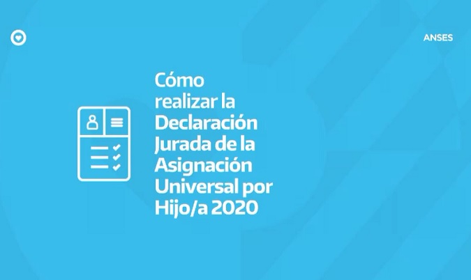 AUH declaracion jurada