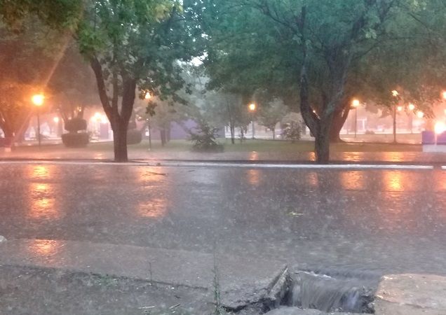 Foto: archivo- Tormenta, febrero del 2018