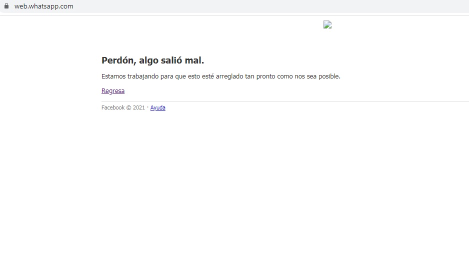 “Perdón, algo salió mal”: Facebook, Instagram y la versión web de WhatsApp sufrieron una caída global
