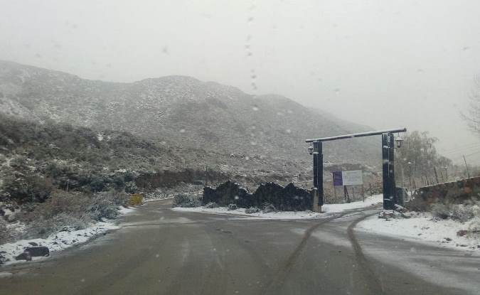 Nieve Valle de Uco 20 de mayo 2019