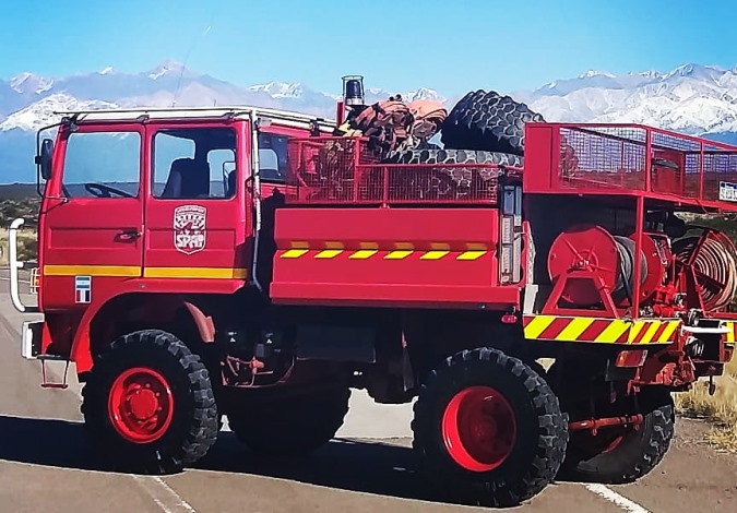 Nuevo camion - bomberos voluntarios