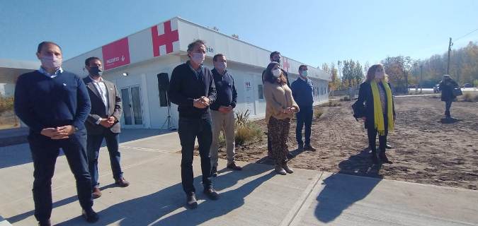 Quedó inaugurado el Centro Modular en Tunuyán: esperan que la puesta en marcha “sea lo antes posible”
