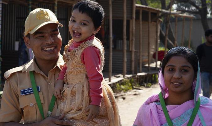 Familia en Bangladesh - foto Unicef