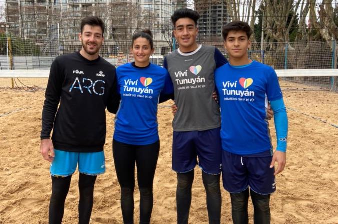 Beach volley tunuyaninos