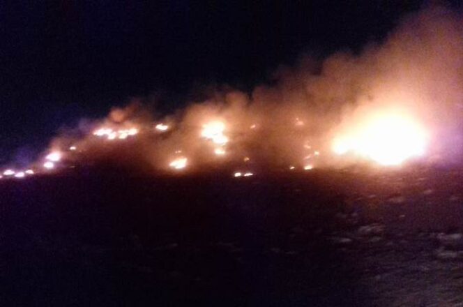 Incendio en Tgato 16 de julio