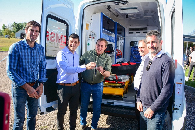 Tunuyán sumó una ambulancia de alta complejidad al sistema sanitario