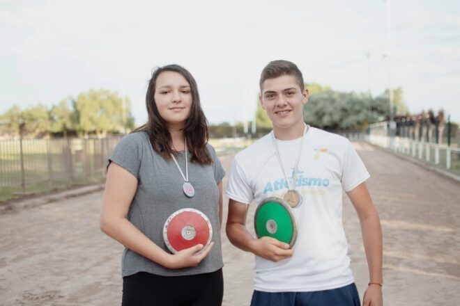 Bruno Ampuero y Gimena Morosini - Atletismo Tgto