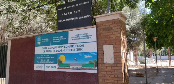 EscuelaSaturinoSosaremodelacionfotoPrensaGobMza - Diario El Cuco Digital todas las noticias del Valle de Uco Escuela-Saturino-Sosa-remodelacion-foto-Prensa-Gob-Mza