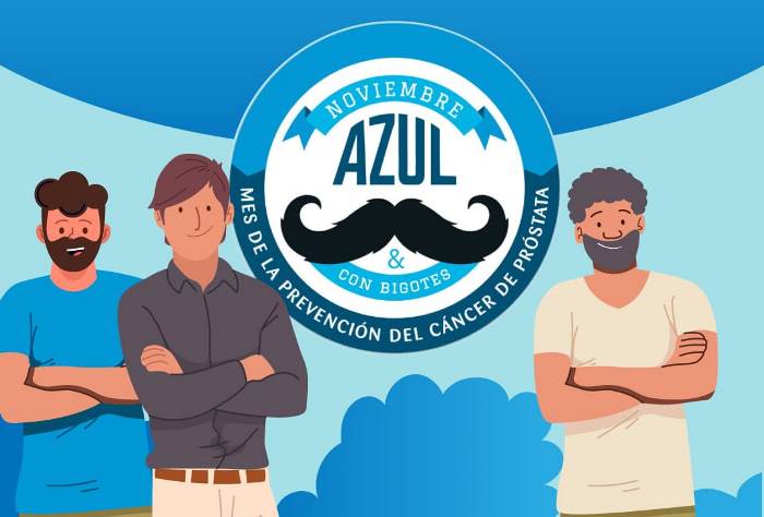 “Noviembre azul y con bigotes”: inicia en Mendoza la campaña contra el cáncer de próstata
