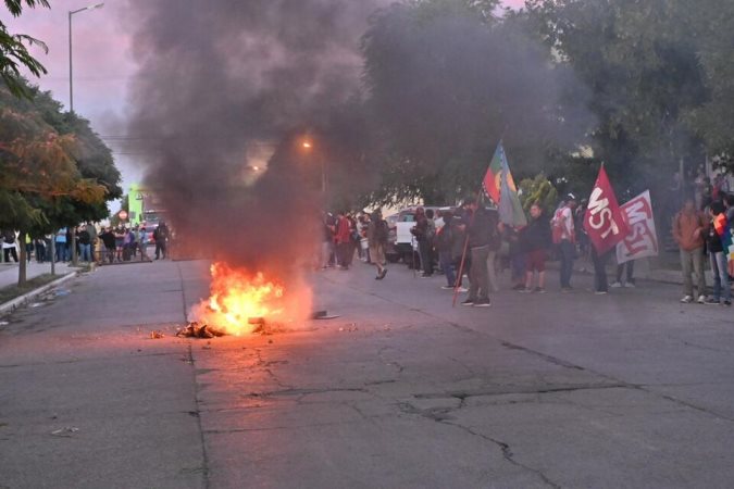 Manifestaciones en Chubut