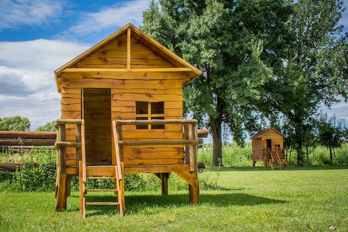 Las mejores casitas de madera las fabrica Iván Gómez en Colonia de Las Rosas