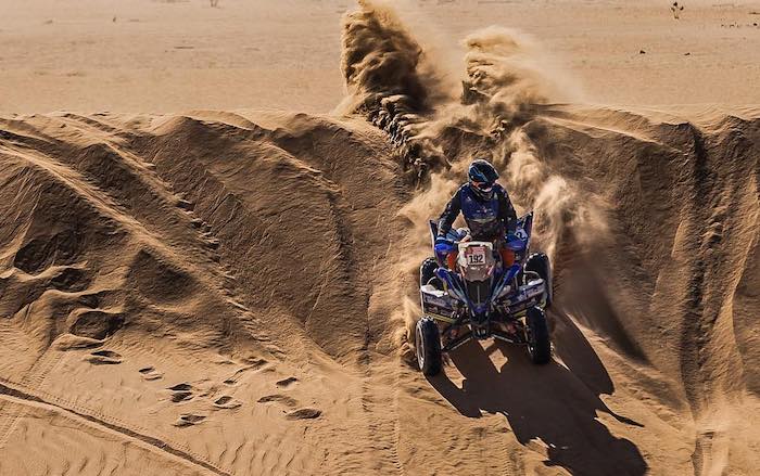 Francisco Moreno es subcampeón del Dakar 2022 (imagen FB Francisco Moreno)