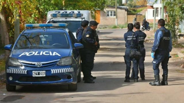 Foto archivo: control policial en Tupungato