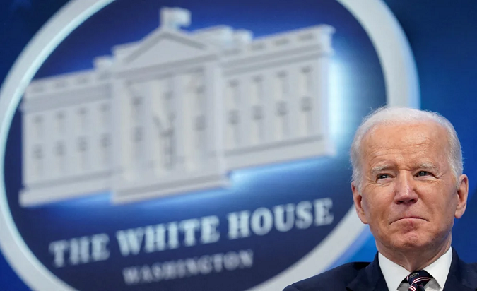 Joe Biden dio un discurso en la Casa Blanca. Foto: REUTERS