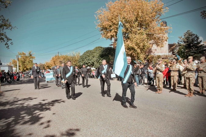 Tras la ceremonia, se desplegó un desfile.