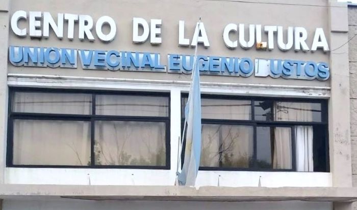 Foto: centro de la cultura en Eugenio Bustos