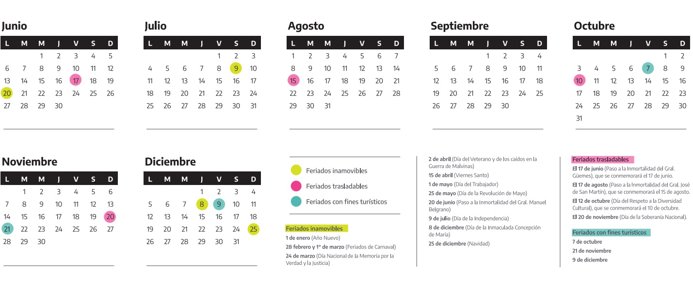 feriados2022 - Diario El Cuco Digital todas las noticias del Valle de Uco feriados-2022