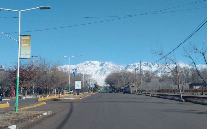 Boulevard Bernardo Quiroga, San Carlos - Foto El Cuco Digital