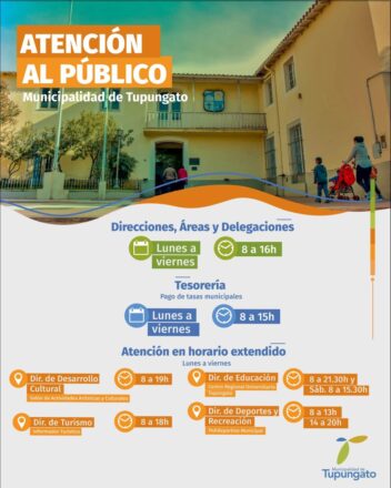 HORARIOSDEATENCIONALPUBLICODETUPUNGATO - Diario El Cuco Digital todas las noticias del Valle de Uco HORARIOS-DE-ATENCION-AL-PUBLICO-DE-TUPUNGATO