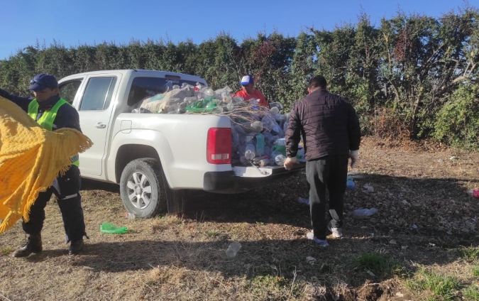 Continuarán recolectando basura en otros puntos del departamento