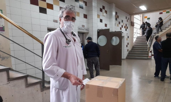Hubo 29 mesas de votación en toda la provincia. Foto: mesa del Hospital Central/ Ampros.