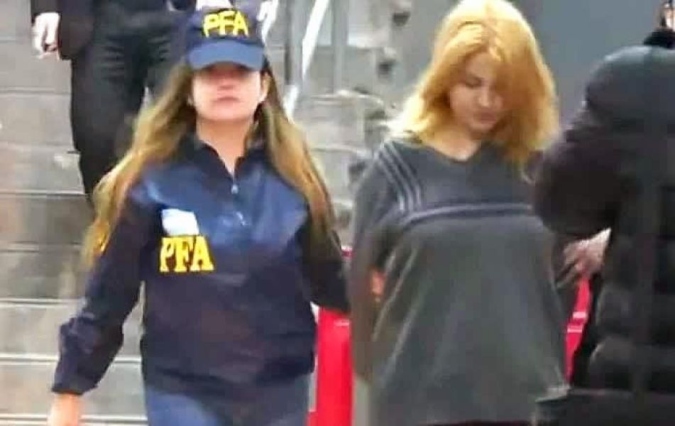 Fernando André Sabag Montiel y su novia Brenda Uliarte fueron trasladados a los tribunales federales de Comodoro Py para declarar por el ataque a Cristina Kirchner.