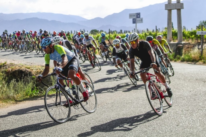 Foto archivo: Campeonato Mendocino de Ruta en San Carlos.