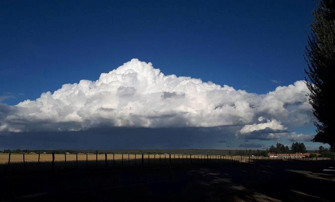Nubes gigantes - foto Mary Gonzalez