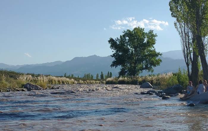 Río Tunuyán - Foto Abi Romo, El Cuco Digital