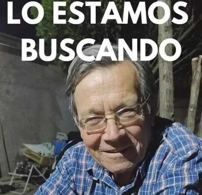 Buscan el paradero de Raúl Chanta, un hombre de 71 años oriundo de La Consulta.