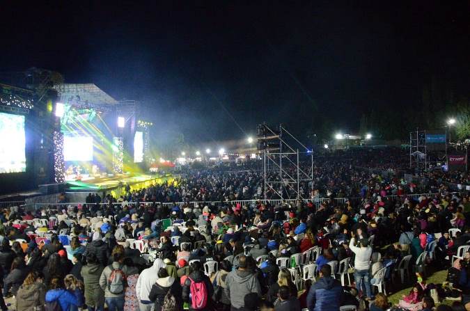 Foto archivo: Festival de la Tonada 2022.