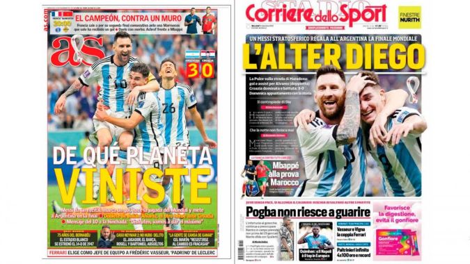 Las portadas de los diarios del mundo.
