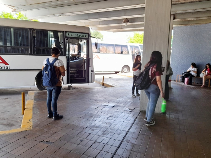 Terminal de Tunuyán. Foto: El Cuco Digital.