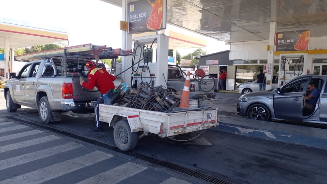Este miércoles Shell volvió a aumentar los precios de sus combustibles en el marco del acuerdo que hicieron las petroleras con el Gobierno Nacional.  Foto: El Cuco Digital.