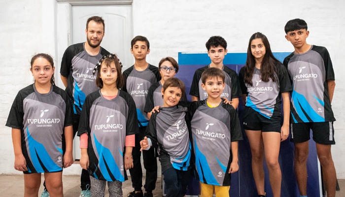 FOTO: Escuela de Tenis de Mesa Tupungato.