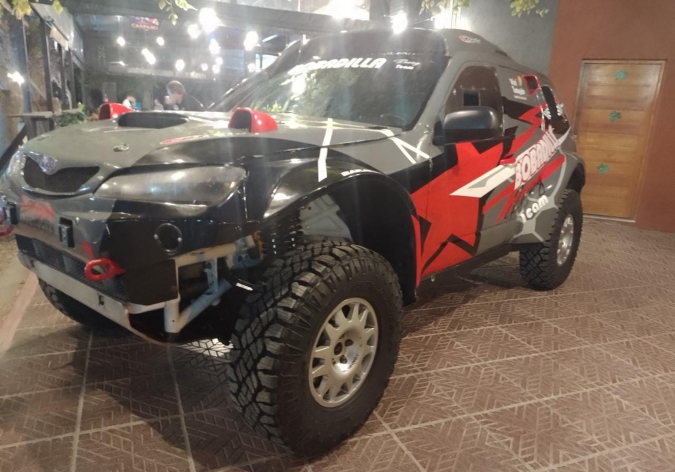 La nueva camioneta del Team Bobadilla para los desafíos del 2023.