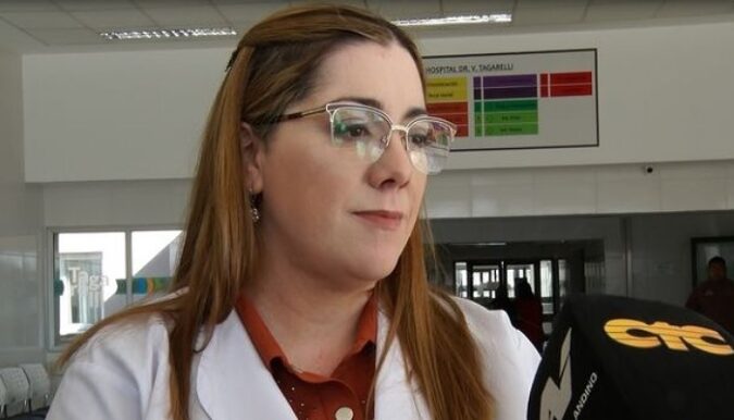 Silvina Córdoba, directora del Hospital Tagarelli.