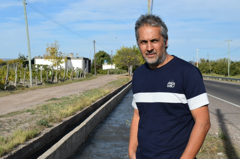 Silvio reafirma su compromiso con el cuidado del agua.