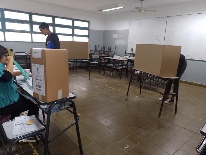 Foto: Elecciones PASO Municipales en Tunuyán / El Cuco Digital.
