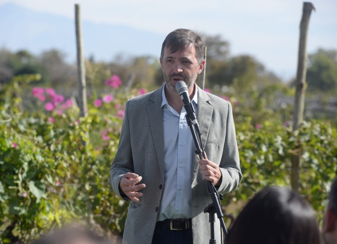 Juanchi Torres, actual concejal y precandidato a intendente de San Carlos por el peronismo.