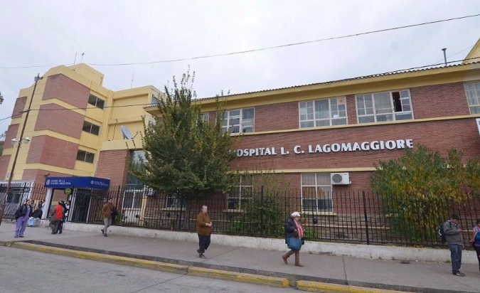 Fue trasladada al Hospital Lagomaggiore.