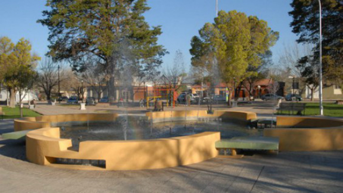 Plaza Sarmiento de Eugenio Bustos